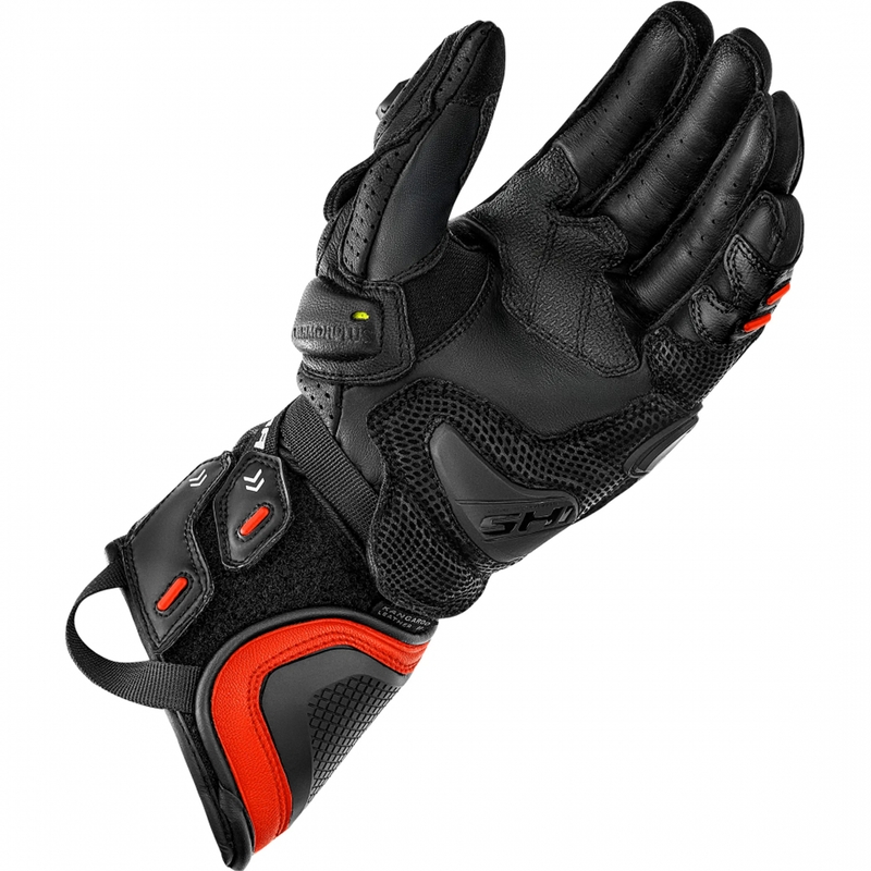 Guanti da moto Shimano RS-3 rosso fluo