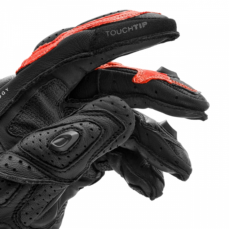 Guanti da moto Shimano RS-3 rosso fluo