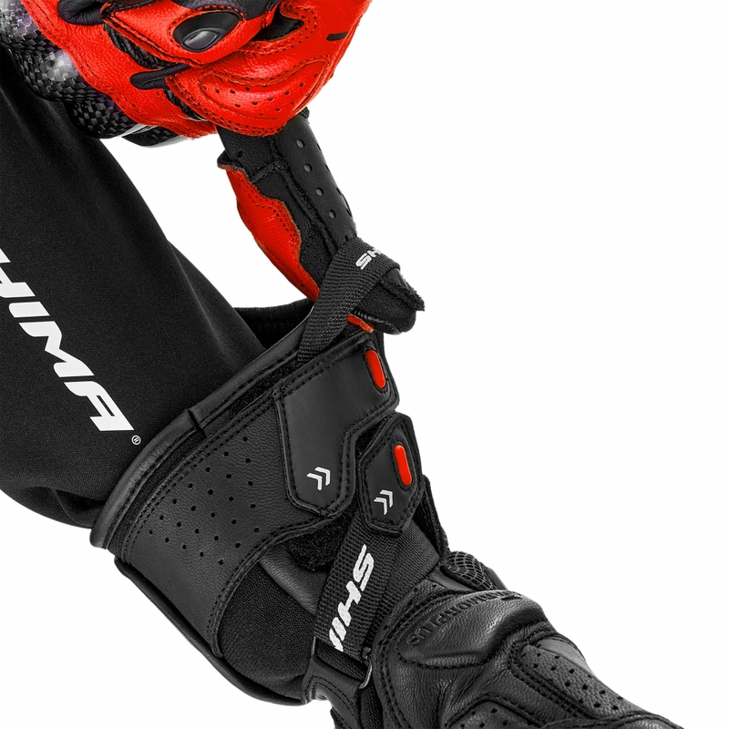 Guanti da moto Shimano RS-3 rosso fluo