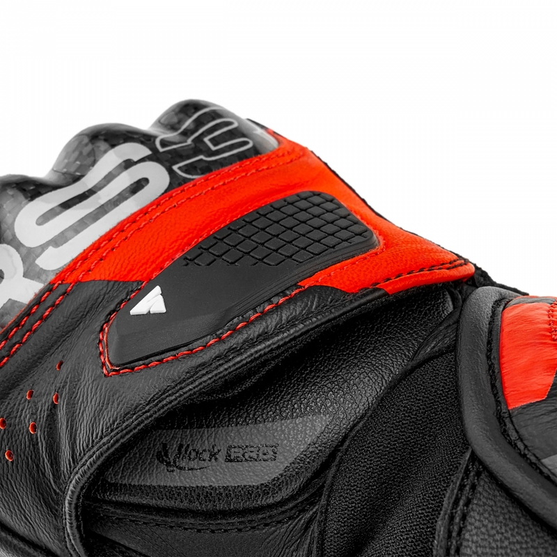 Guanti da moto Shimano RS-3 rosso fluo