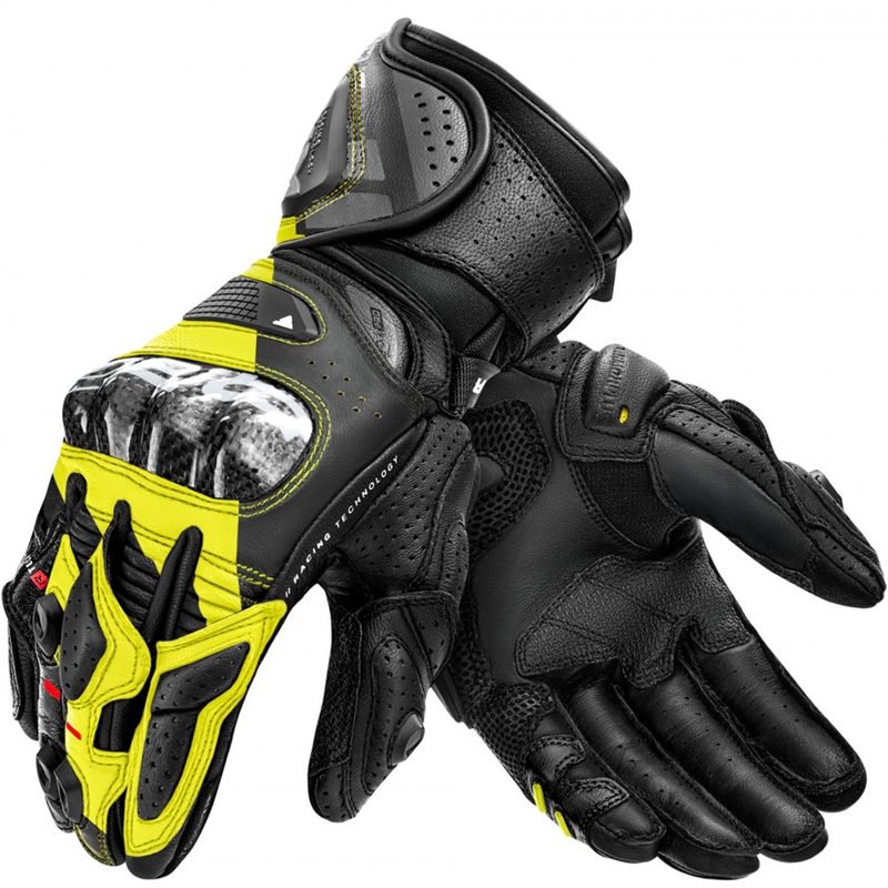 Guanti da moto Shimano RS-3 giallo fluo
