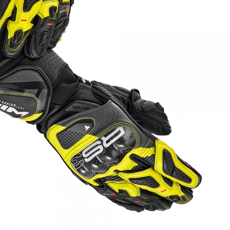 Guanti da moto Shimano RS-3 giallo fluo