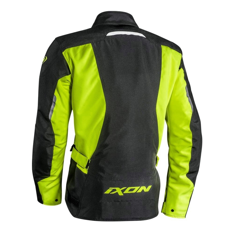 Bunda na motorku IXON Summit 2 černo-fluo žlutá výprodej