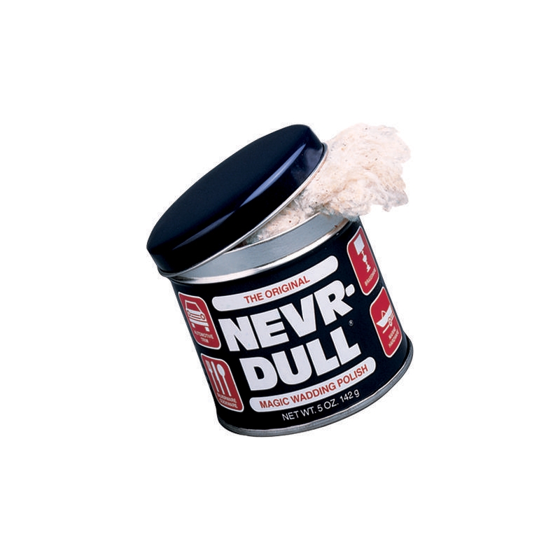 Ovatta per la lucidatura e la pulizia di cromo e metalli NEVR-DULL