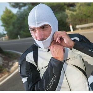 Cappuccio per casco da moto bianco