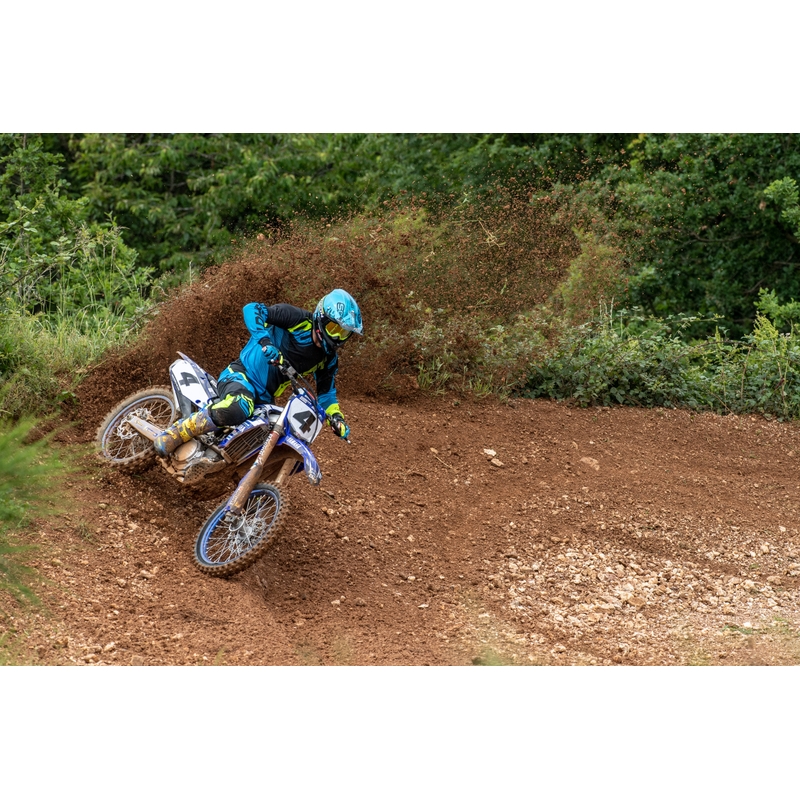Motokrosové kalhoty Shot DEVO Ultimate modro-fluo žluté výprodej