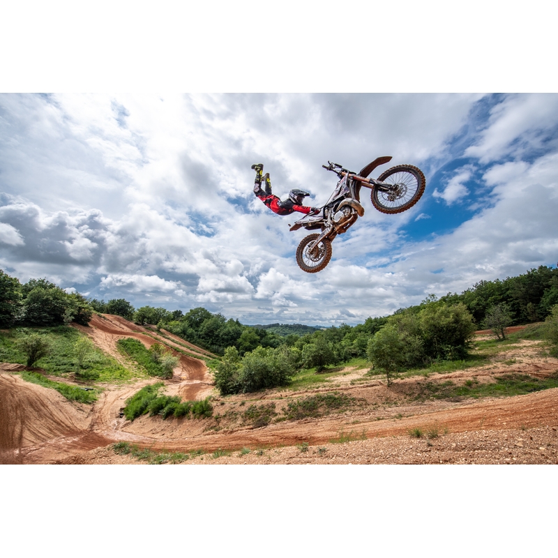 Motokrosový dres Shot DEVO Ultimate černo-červený