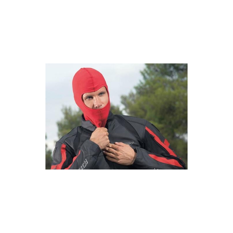 Cappuccio da moto sotto il casco Louis rosso