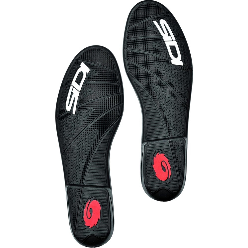 Suole di ricambio SiDi Vertigo, ST, Cobra, Fusion, Rex, Vortice nero-rosso