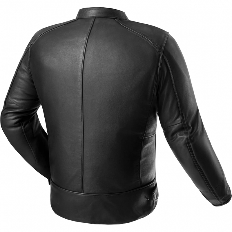 Giacca da motociclista in pelle Shimano Hunter 3.0 nera