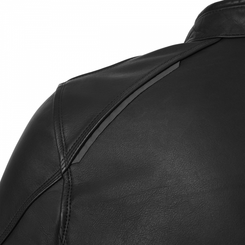 Giacca da motociclista in pelle Shimano Hunter 3.0 nera