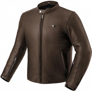 Giacca da motociclista in pelle Shima Hunter 3.0 marrone