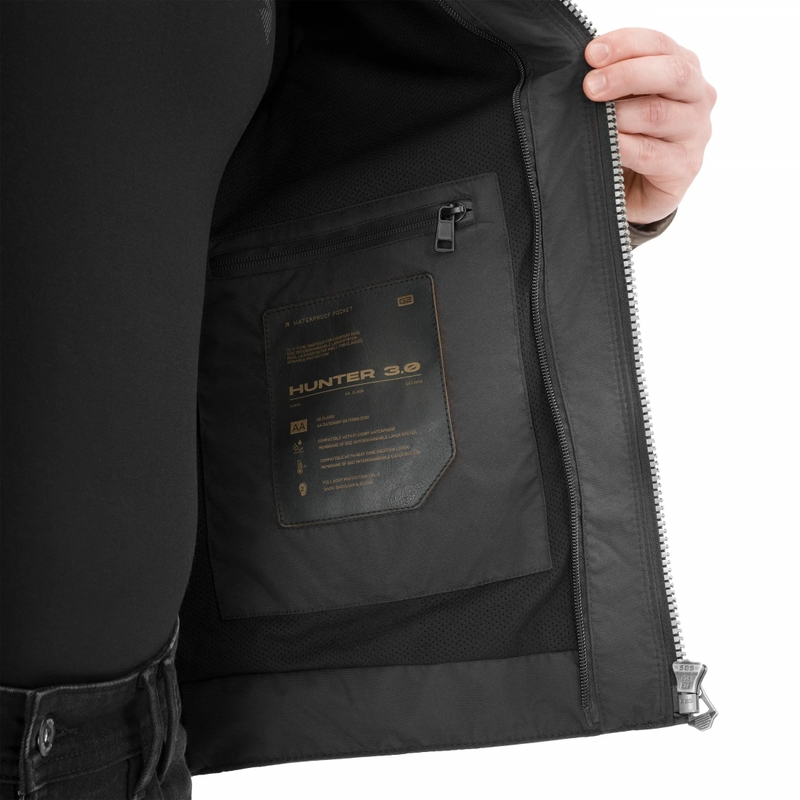 Giacca da motociclista in pelle Shima Hunter 3.0 marrone