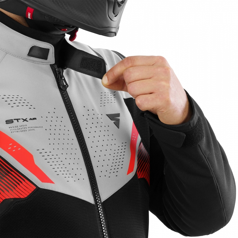 Giacca da moto Shimano STX Air grigio-rosso