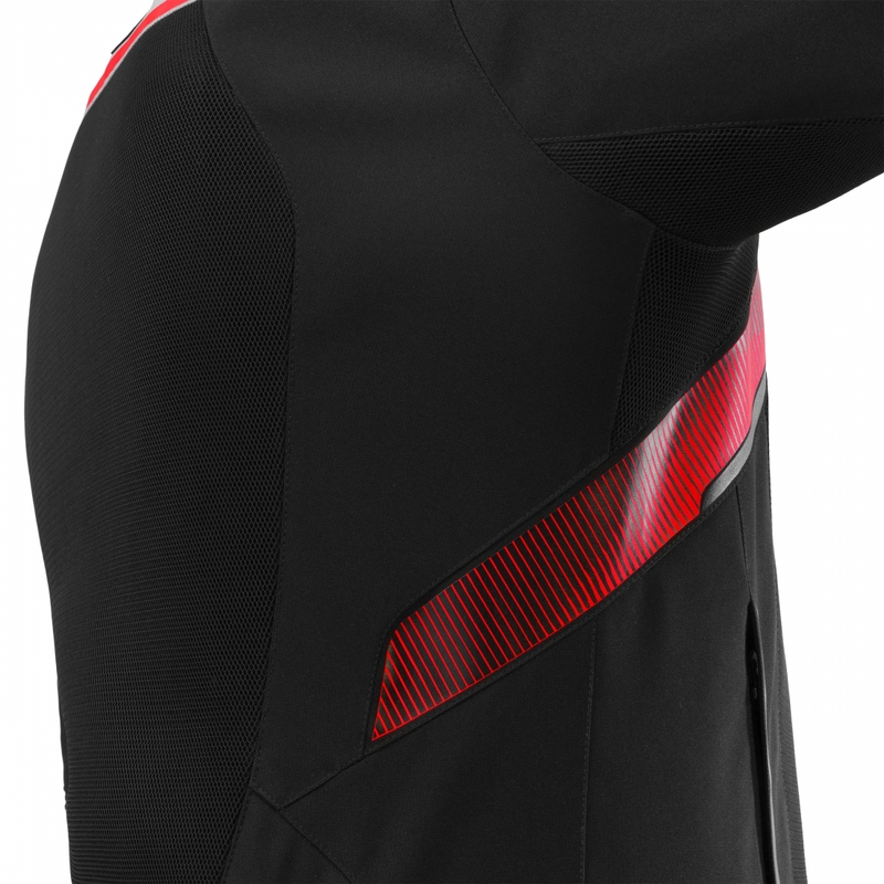Giacca da moto Shimano STX Air grigio-rosso