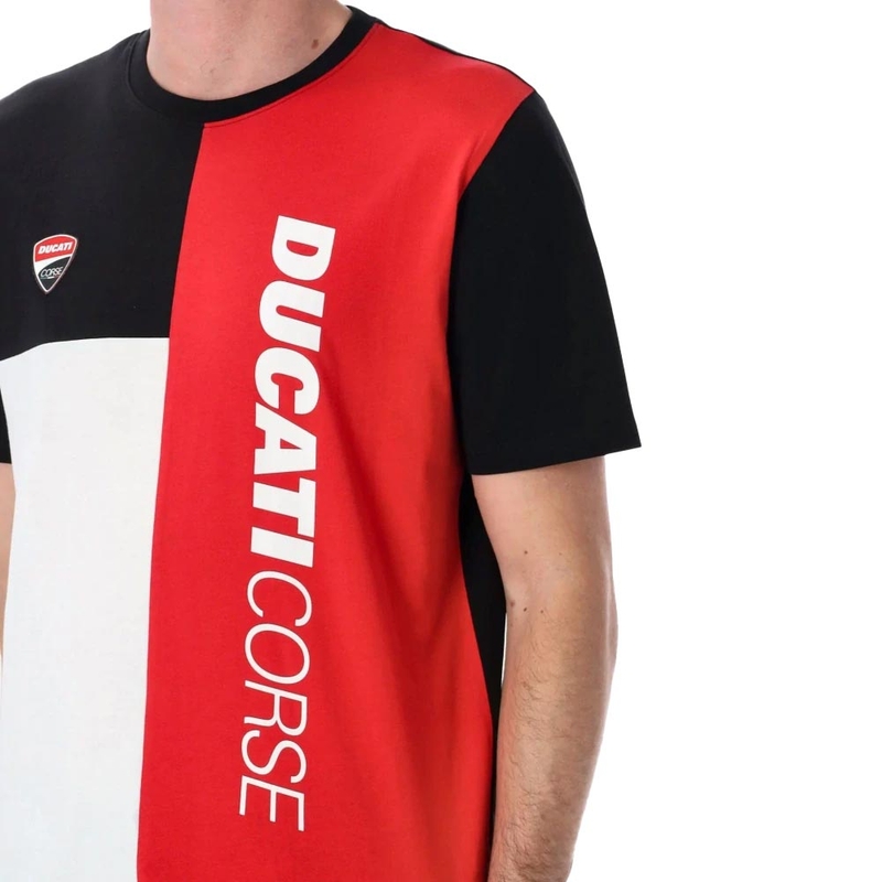 T-shirt Ducati Corse Block multicolore
