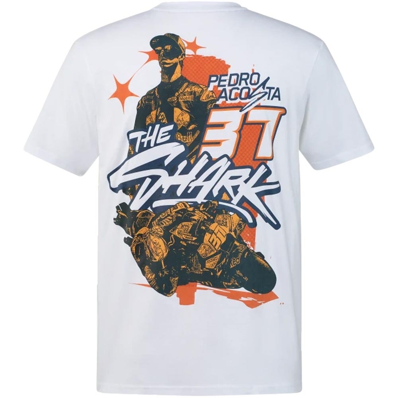 T-shirt bianca KTM Acosta Rider