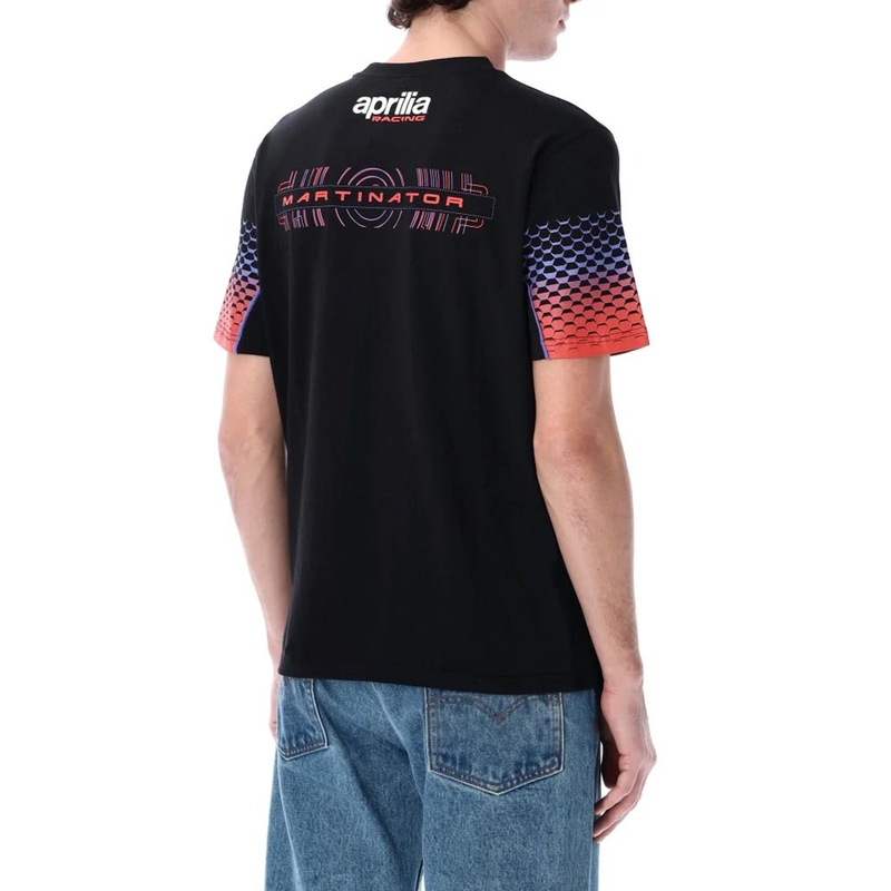 T-shirt Aprilia Racing Martinator #89 multicolore