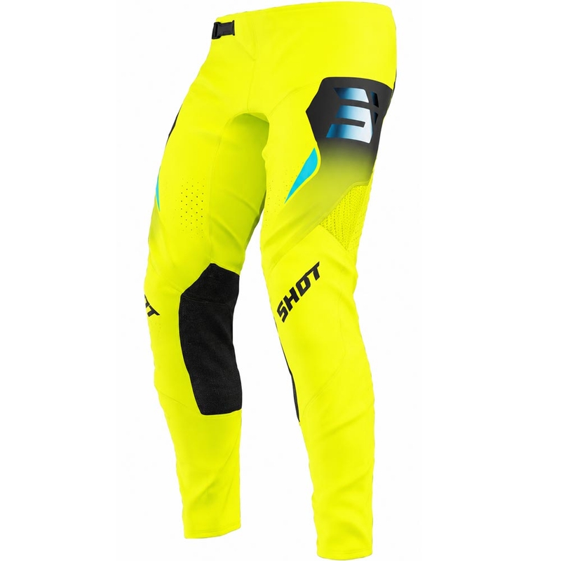Pantaloni Shot Aerolite Phase MX giallo fluo
