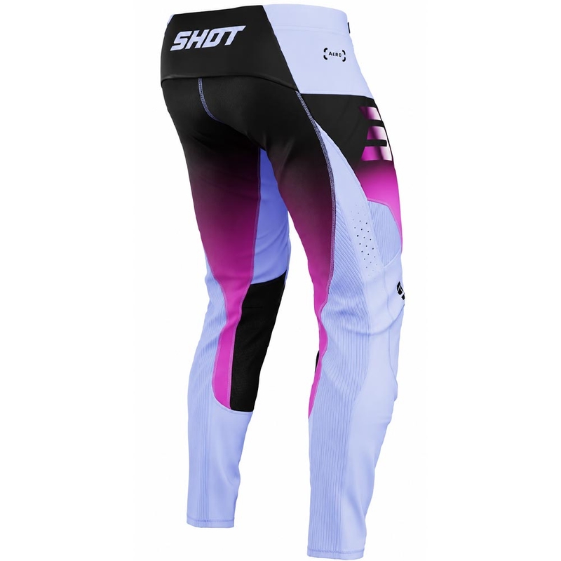 Pantaloni da motocross Shot Aerolite Phase viola