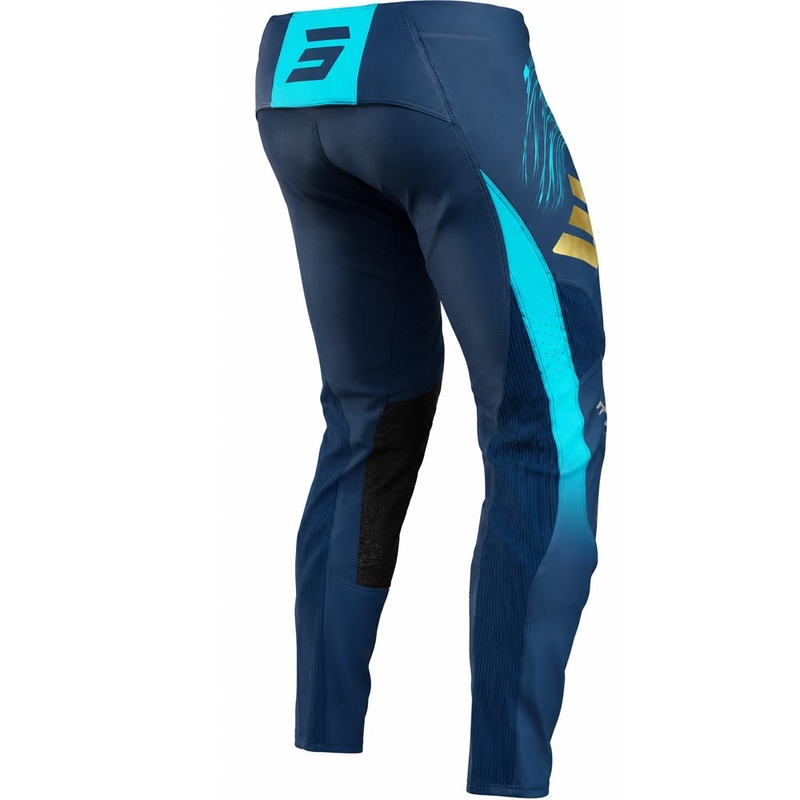 Pantaloni da motocross Shot Aerolite Volt blu