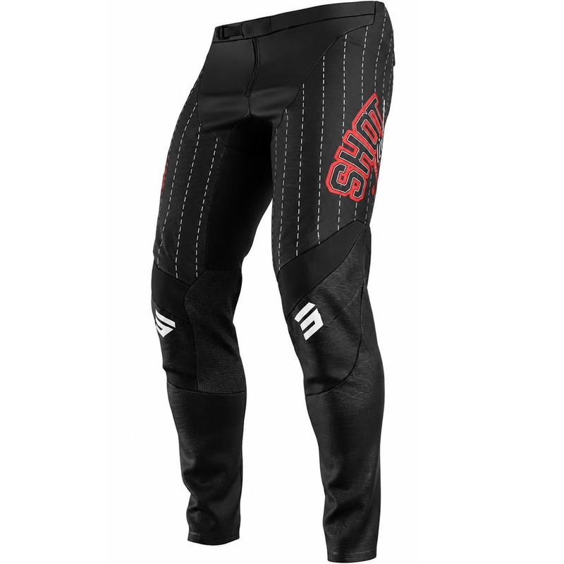 Pantaloni da motocross Shot Contact Dawg neri