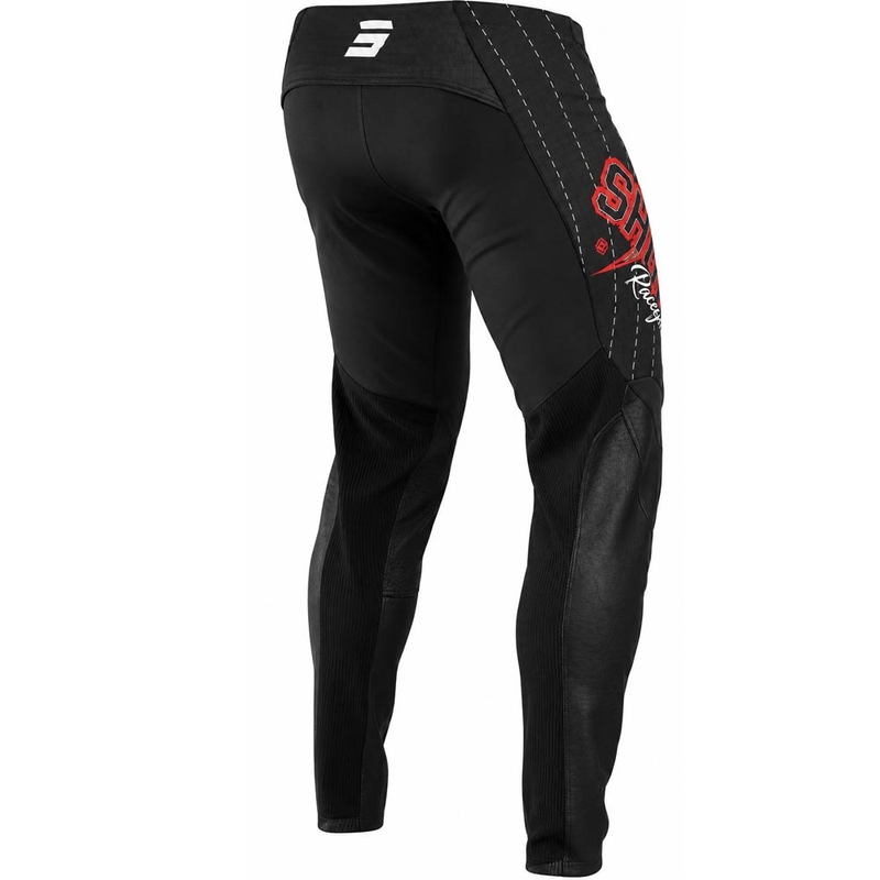 Pantaloni da motocross Shot Contact Dawg neri