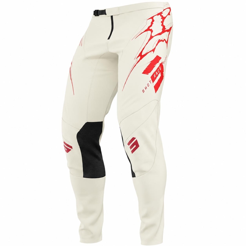 Pantaloni da motocross Shot Contact Rac color sabbia