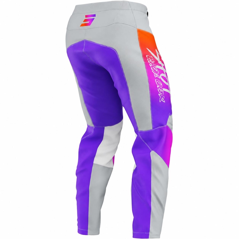 Pantaloni da motocross Shot Devo Montana viola