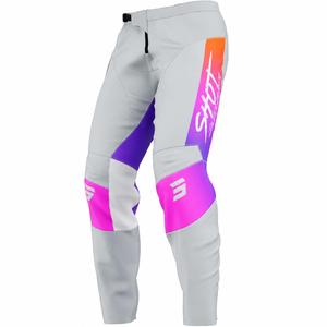 Pantaloni da motocross Shot Devo Montana viola