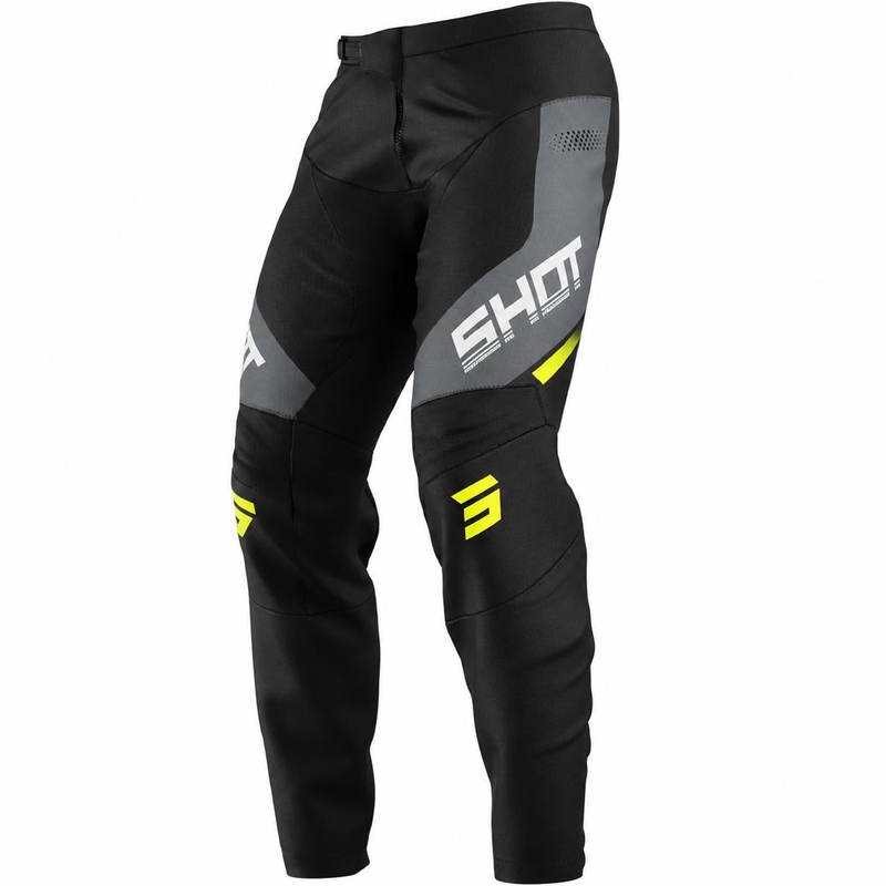 Pantaloni da motocross Shot Devo Struck grigi