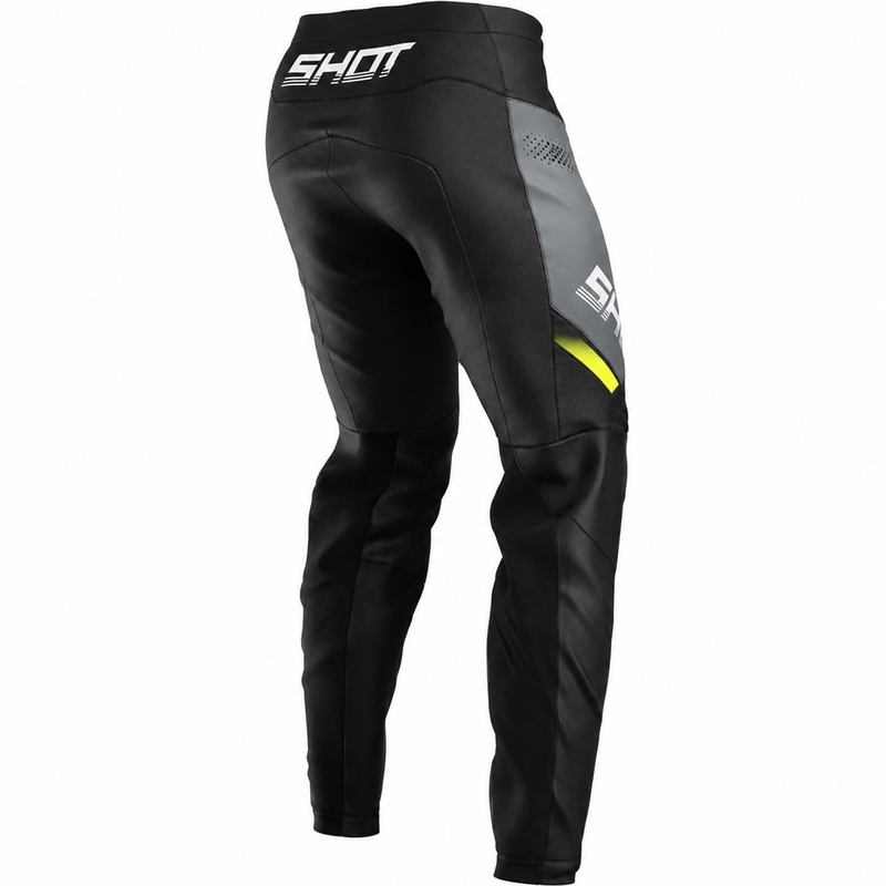 Pantaloni da motocross Shot Devo Struck grigi