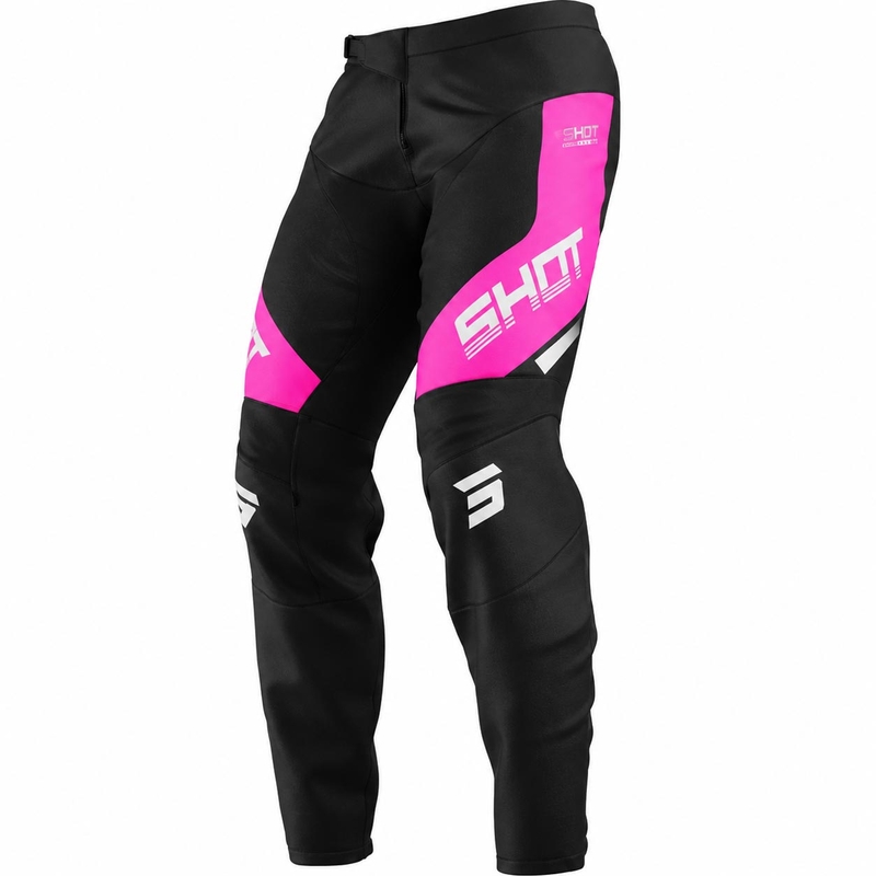 Pantaloni da motocross Shot Devo Struck rosa