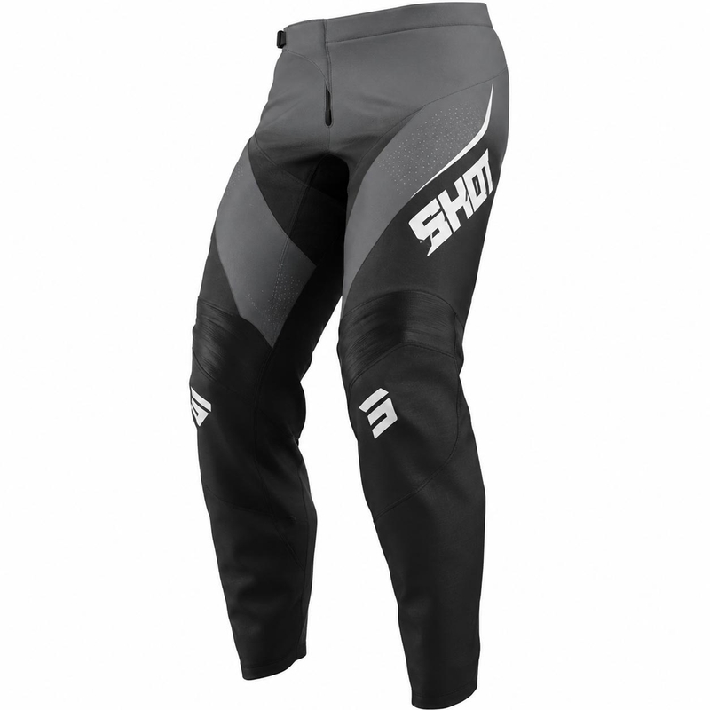 Pantaloni da motocross Shot Draw Clash neri