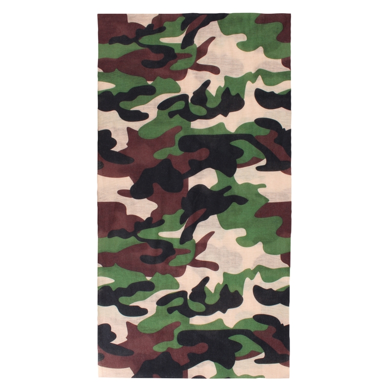 Sciarpa da moto multifunzionale RSA Camo verde