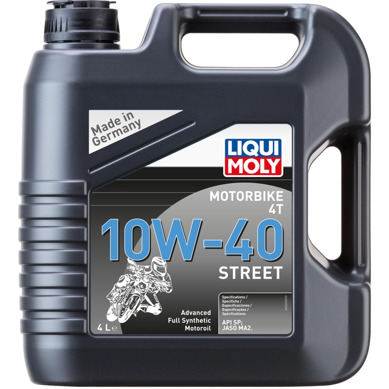 Olio motore semisintetico LIQUI MOLY Moto 4T 10W40 Strada 4 l