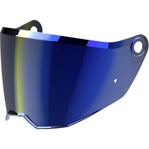 Visiera per caschi Airoh Bandit, specchiata, blu