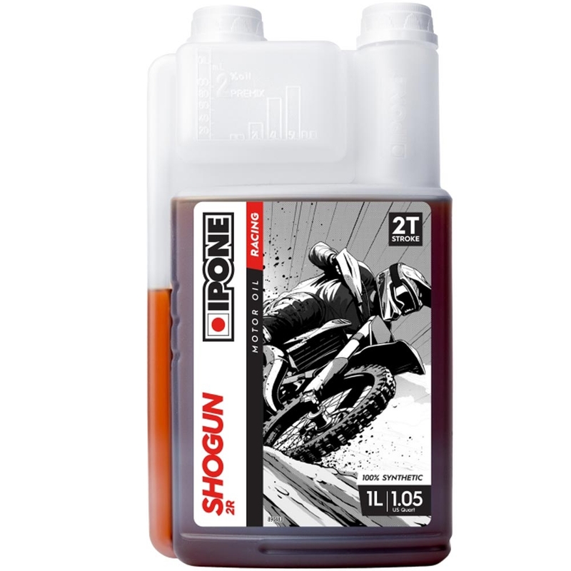 Olio sintetico 2T IPONE Shogun 2R per miscela 1 l