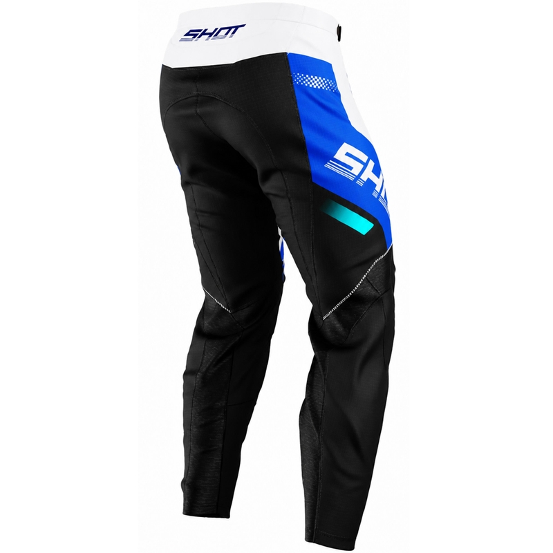 Pantaloni da motocross per bambini Shot Draw Struck, blu