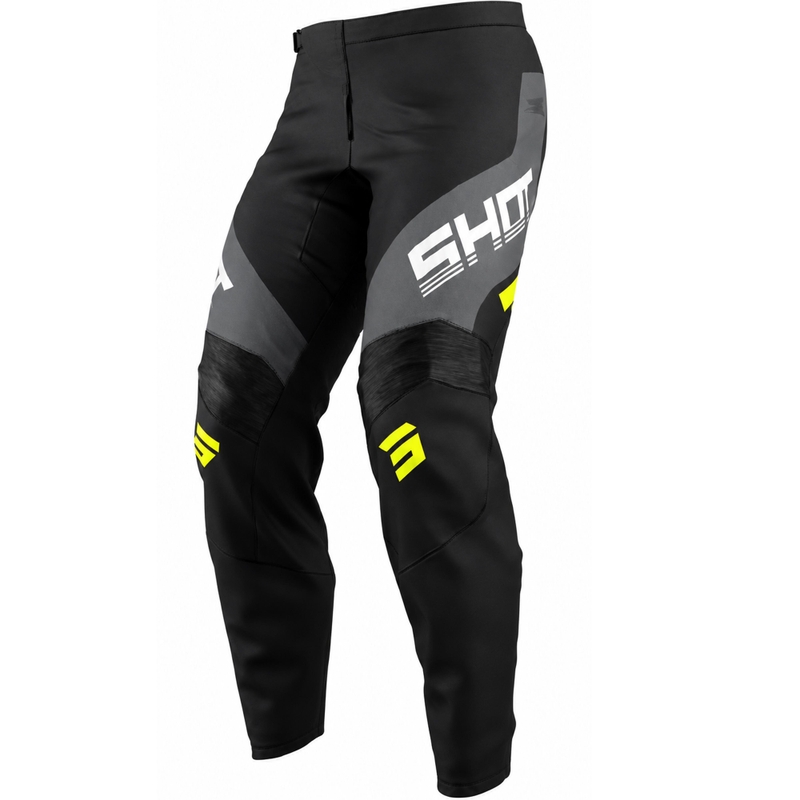 Pantaloni da motocross per bambini Shot Draw Struck, grigi