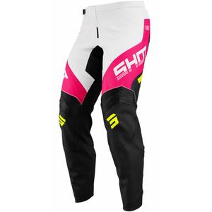 Pantaloni da motocross rosa per bambini Shot Draw Struck