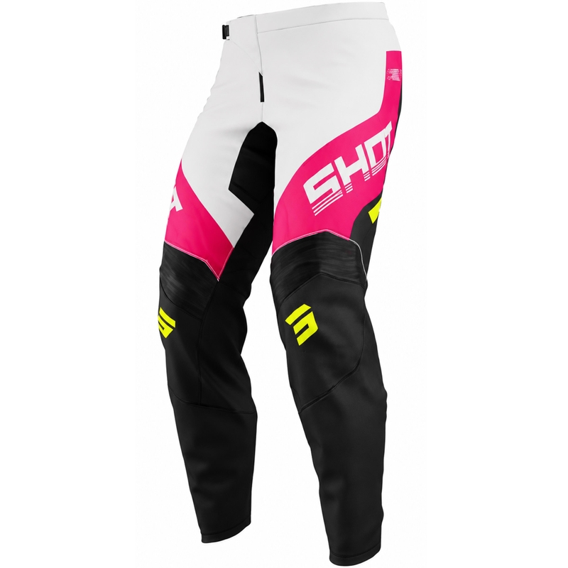 Pantaloni da motocross rosa per bambini Shot Draw Struck