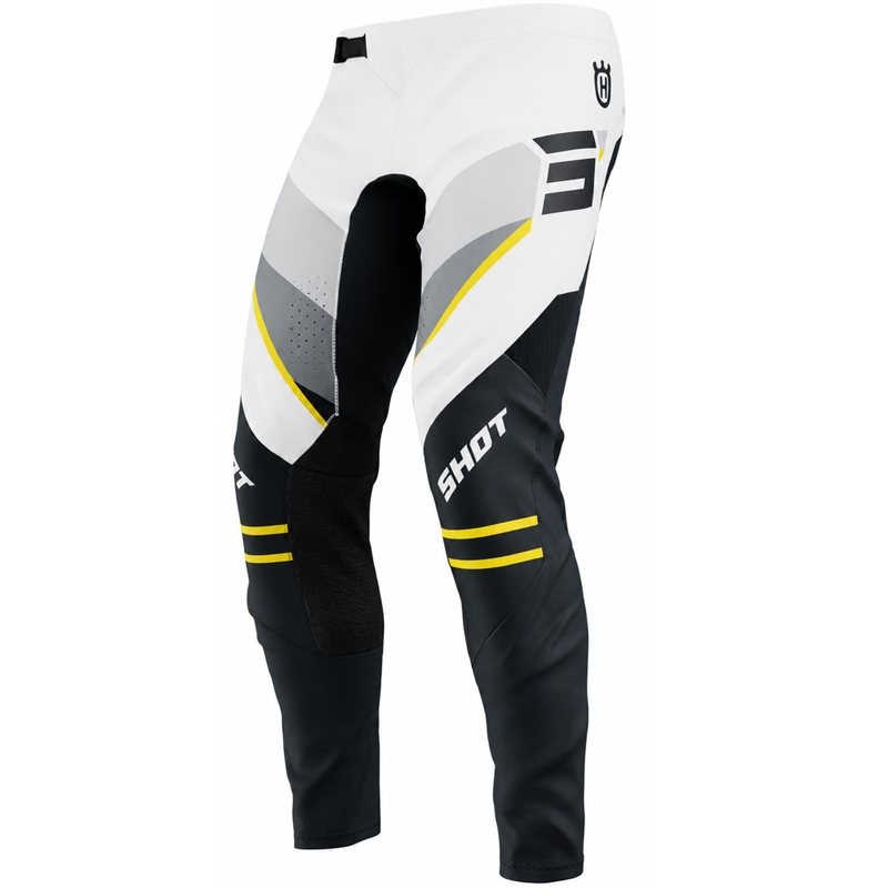 Pantaloni da motocross Shot Aerolite HVA 27 neri