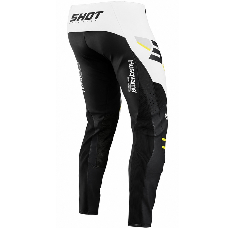 Pantaloni da motocross Shot Aerolite HVA 27 neri