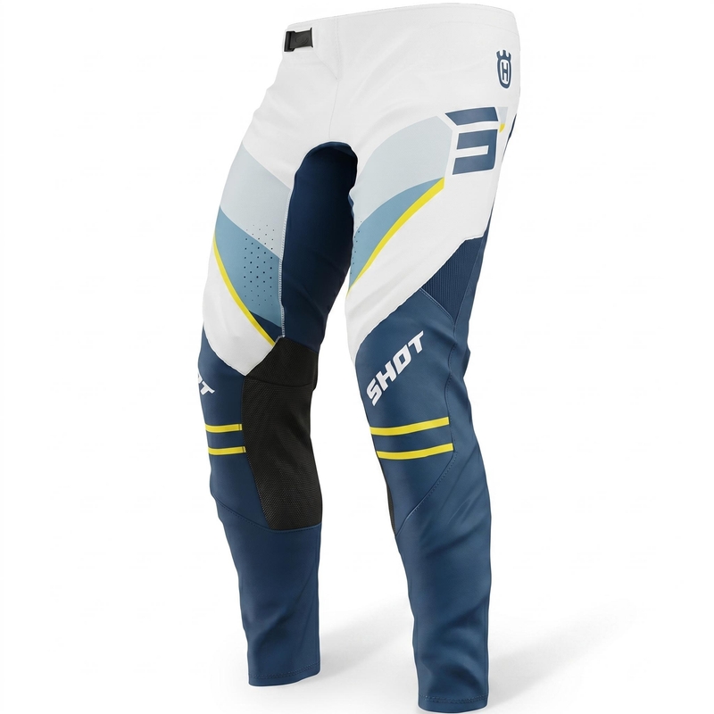 Pantaloni da motocross Shot Aerolite HVA 27 blu