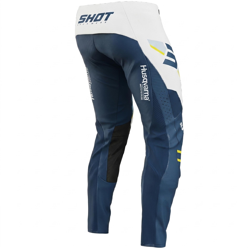 Pantaloni da motocross Shot Aerolite HVA 27 blu