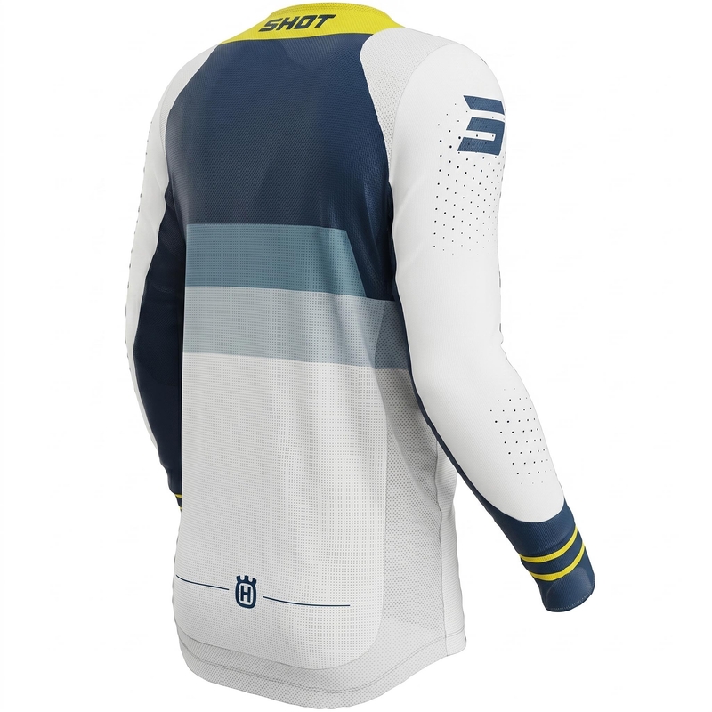 Maglia motocross Shot Aerolite HVA 27 blu