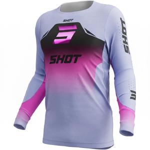 Maglia da motocross Shot Aerolite Phase viola