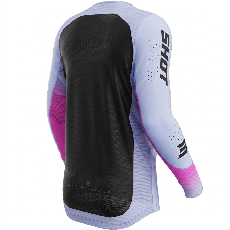 Maglia da motocross Shot Aerolite Phase viola