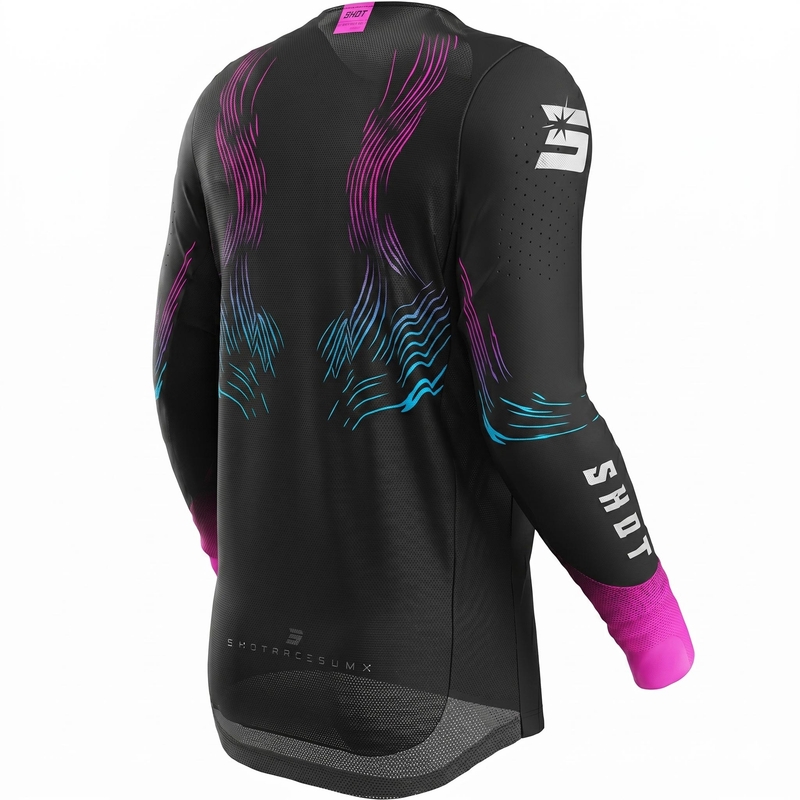 Maglia motocross Shot Aerolite Volt rosa